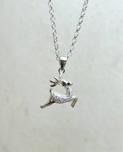 Load image into Gallery viewer, Deer Silver Pendant