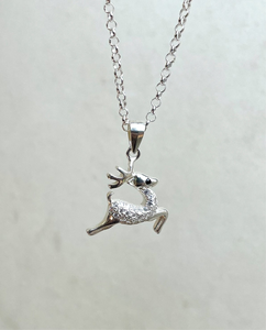 Deer Silver Pendant