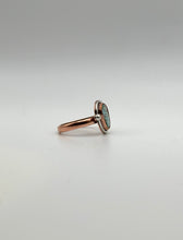 Load image into Gallery viewer, Turquoise Copper &amp; Silver Ring