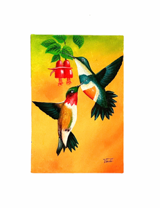 Hummingbird Canvas