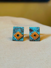 Load image into Gallery viewer, Chakana Copper Studs