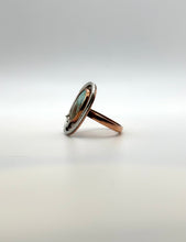 Load image into Gallery viewer, Kawsay Turquoise Copper &amp; Silver Ring