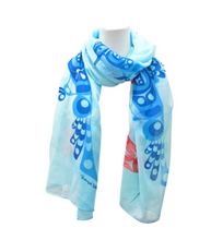 Load image into Gallery viewer, Art Print Scarves * variants