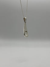 Load image into Gallery viewer, Water drop Silver pendant