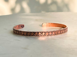 Copper bracelet - 5mm * NEW variants