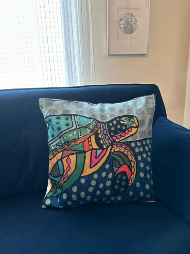 Turtle - cushion cover