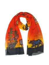 Load image into Gallery viewer, Art Print Scarves * variants