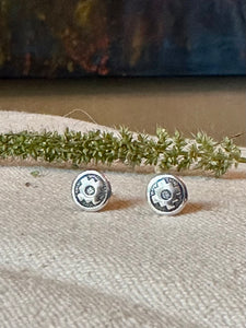 Mini Silver Studs - Chakana