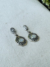 Load image into Gallery viewer, Abalone Silver Earrings