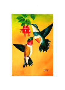 Hummingbird Canvas