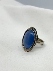 Oval Agate Ring