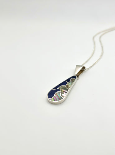 Water Drop Silver Pendant