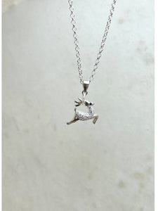 Deer Silver Pendant