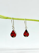 Load image into Gallery viewer, Silver &amp; Wayruro Earrings
