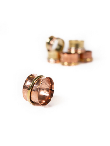 Copper Fidget Ring