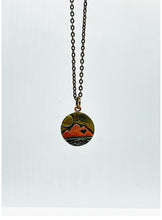 Load image into Gallery viewer, Moon Copper Pendant &amp; Taita Imbabura