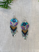 Load image into Gallery viewer, Large Andino Fringe Earrings