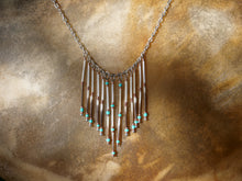 Load image into Gallery viewer, KIMSA Quill Necklace (Turquoise)