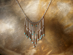 KIMSA Quill Necklace (Turquoise)