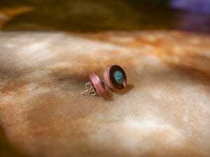 Turquoise Copper Studs