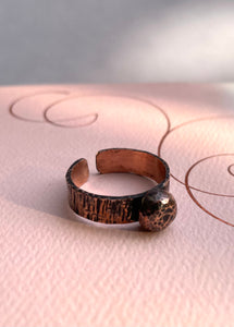 Hammered Copper Ring