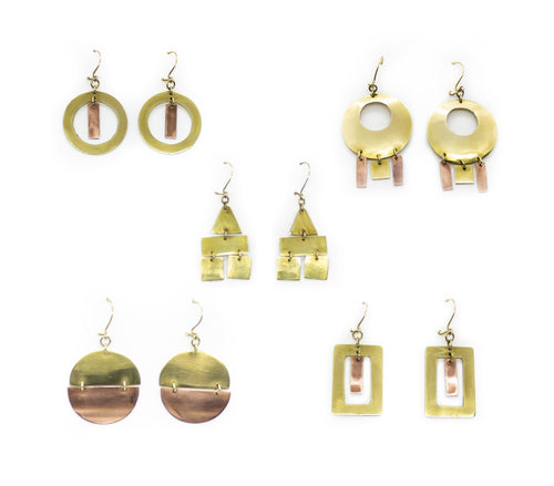 Copper/Brass Earrings