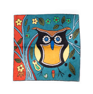 Embroidered Animal Cushion Covers