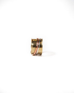 Brass Fidget Ring