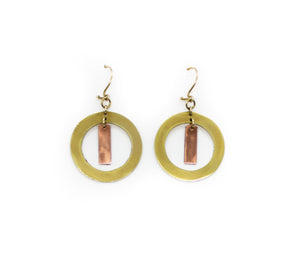 Copper/Brass Earrings