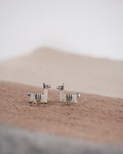 Load image into Gallery viewer, Llama Silver Studs