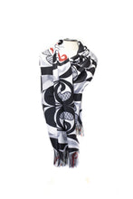 Load image into Gallery viewer, Killer Whale Shawl-Scarf