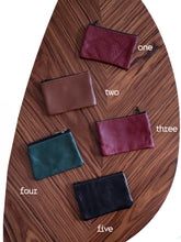 Load image into Gallery viewer, Leather Pouches - Earth Tones