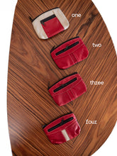 Load image into Gallery viewer, Leather Pouches - Red Style #2