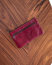 Load image into Gallery viewer, Large Coin Purse - Red