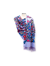 Load image into Gallery viewer, Morriseau &quot;Woodland Floral&quot; Shawl-Scarf