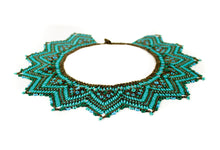 Load image into Gallery viewer, Star Turquoise Saraguro Necklace
