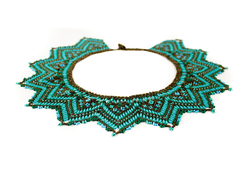 Star Turquoise Saraguro Necklace