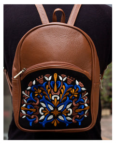 Tumarina Backpack - Tan Leather *variants