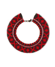 Load image into Gallery viewer, Red Burst Necklace